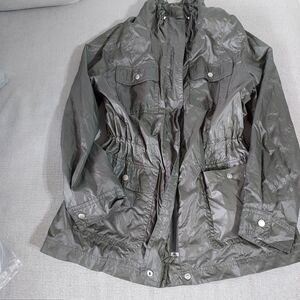 Rainforest Cargo Nylon Rain jacket Sz-L